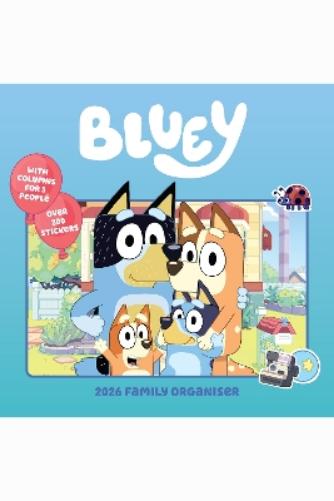 BLUEY 2026 FAMILY ORGANISER CALENDAR