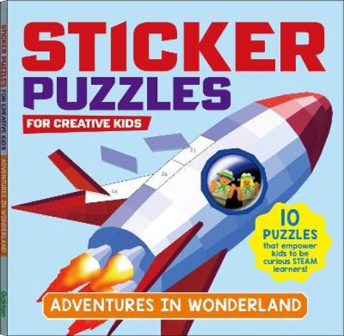 STICKER PUZZLES; ADVENTURES IN WONDERLAND