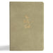 KJV Super Giant Print Reference Bible, Sage Suedesoft Leathertouch, Indexed