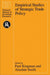 Empirical Studies of Strategic Trade Policy