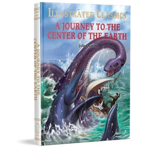Illustrated Classics - Journey To The Center of The Earth: Abridged Novels With Review Questions (Hardback)