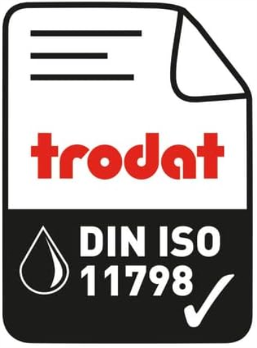 Trodat Replacement Ink Pads 6/4912 - Pack of 2 - Black Ink - For The Printy 4912, 4912 Typo, 4952 and Office Printy