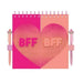 BFF Butterfly Journal Set