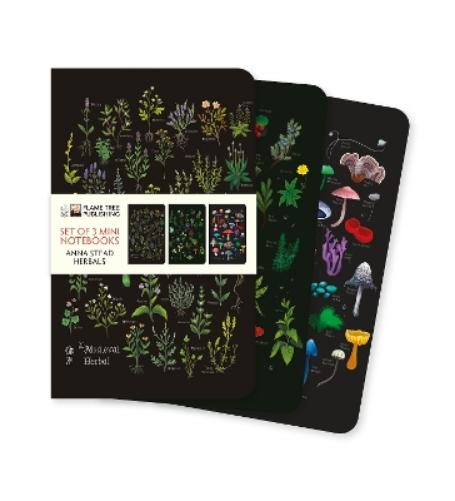 Anna Stead: Herbals Set of 3 Mini Notebooks (Mini Notebook Collections