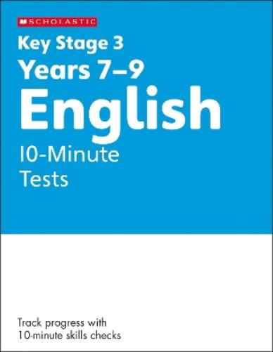 KS3 English 10-Minute Tests Years 7-9 with answers.
