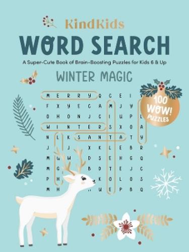 KindKids Word Search Winter Magic: A Super-Cute Book of Brain-Boosting Puzzles for Kids 6 & Up (KindKids Series): 5 (KindKids, 5