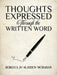 Thoughts Expressed Through the Written Word