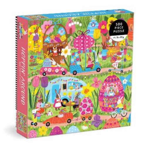 Hoppin' Around 500 Piece Family Puzzle