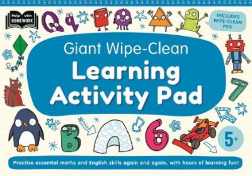 5+ Giant Wipe-Clean Learning Activity Pad