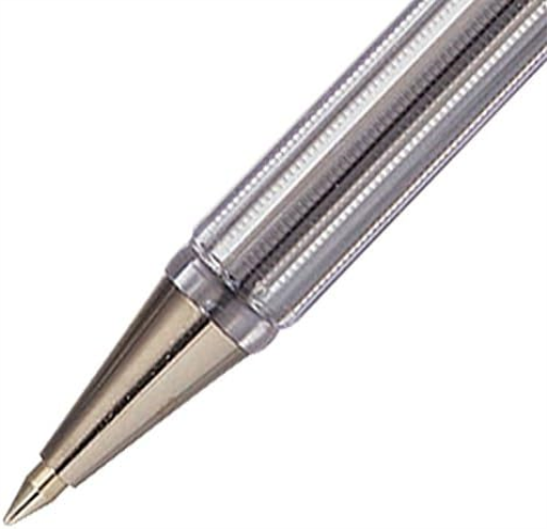 Pentel Superb Ballpoint Pen 0.7mm Tip - Black Ink(Pack of 12