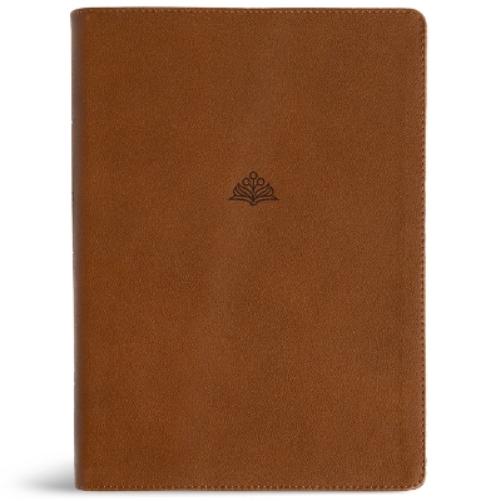 CSB Women's Study Bible, Saddle Brown Genuine Leather, Indexed