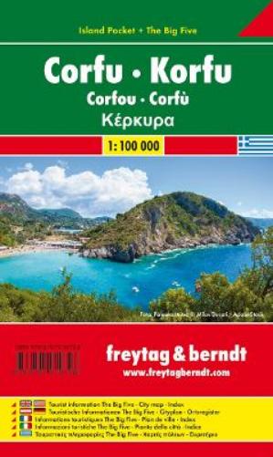 Korfu, Automap 1:100.000, Island Pocket + The Big Five