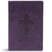 KJV Rainbow Study Bible, Purple LeatherTouch