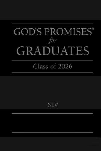 God's Promises for Graduates: Class of 2026 - Black NIV