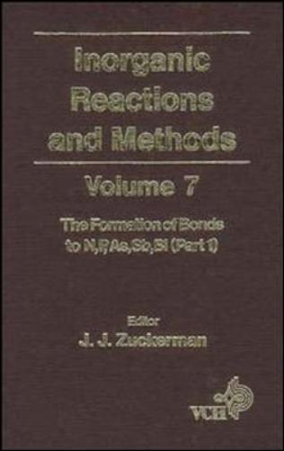 Inorganic Reactions and Methods, The Formation of Bonds to N,P,As,Sb,Bi (Part 1)