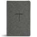 CSB Personal Size Giant Print Bible, Digital Study Edition, Charcoal Suedesoft Leathertouch, Indexed