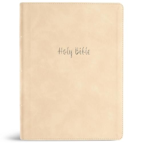 CSB Verse-By-Verse Reference Bible, Digital Study Edition, Cream Leathertouch