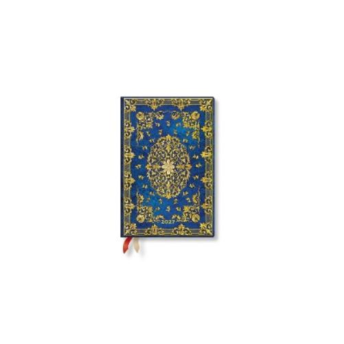 2027 Silk Sky (Guiding Star) Mini 12-Month Hardcover Dayplanner (Elastic Band Closure) Horizontal