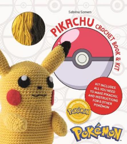 PokéMon Crochet Pikachu Book + Kit