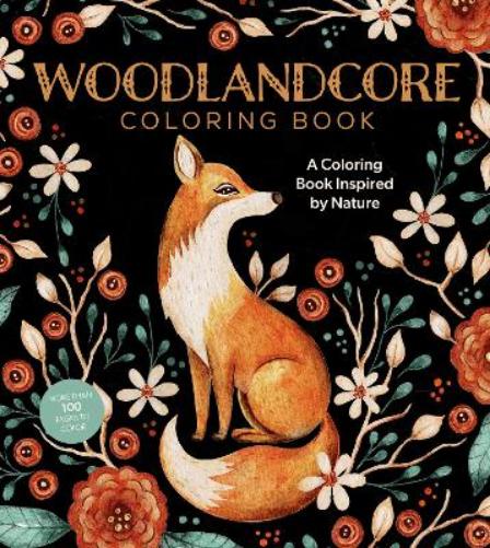 Woodlandcore Coloring Book: A Coloring Book Inspired by Nature (Chartwell Coloring Books