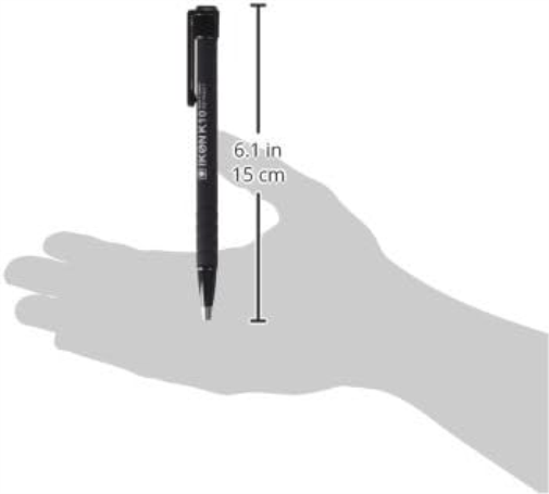 Hainenko K10-01 Value 0.7 mm Soft Grip Retractable Ball Pen