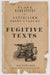 Fugitive Texts