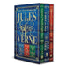 Greatest Works of Jules Verne: 20,000 Leagues Under the Sea, Journey to the Centre of the Earth, Around the World in Eighty Days (Deluxe Hardbound Edition | Boxed Set