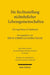 Die Rechtsstellung nichtehelicher Lebensgemeinschaften - The Legal Status of Cohabitants
