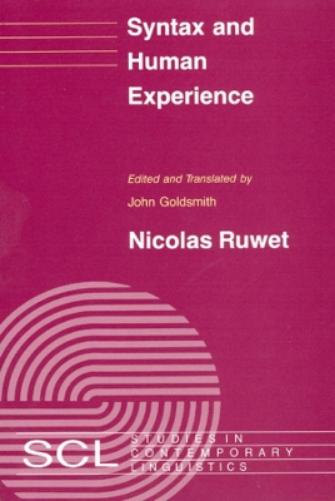 Syntax and Human Experience