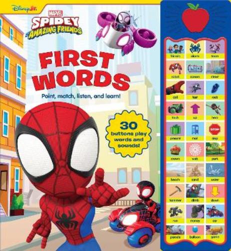 Disney Junior Marvel Spidey and His Amazing Friends: First Words Sound Book