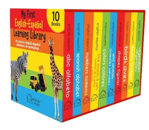 My First English - Español Learning Library (Mi Primea English - Español Learning Library): Boxset of 10 English - Spanish Board Books (Spanish Edition