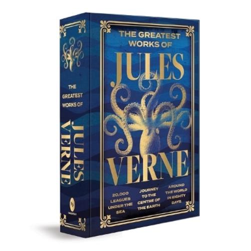 Greatest Works of Jules Verne (Deluxe Hardbound Edition