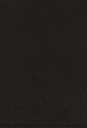 NIV Application Bible, Genuine Leather, Calfskin, Black, Red Letter, Comfort Print