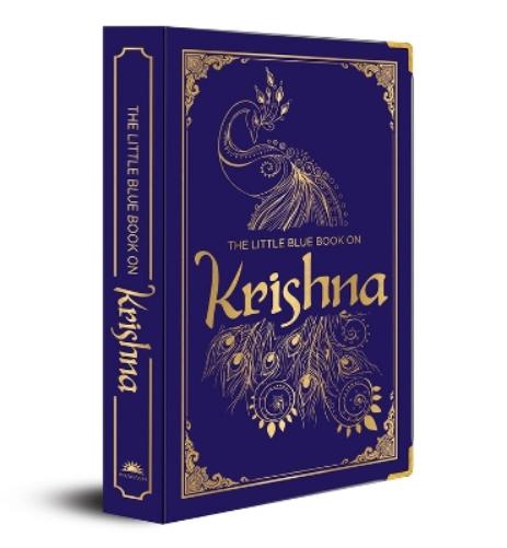 The Little Blue Book on Krishna: (Deluxe Silk Hardbound