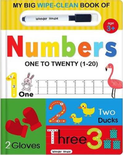 My Big Wipe and Clean Book of Numbers for Kids 1 to 20
