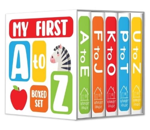 My first A to Z Boxed Set of 5 books (Mini Board Books