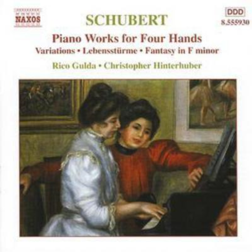 Piano Works for Four Hands (Hinterhuber, Gulda)