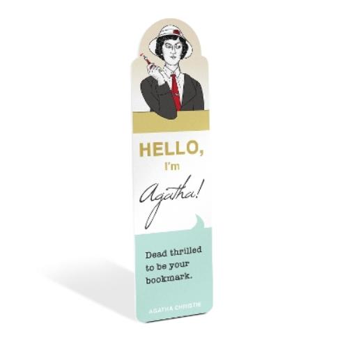 Knock Knock Hello, I’m Agatha! Literary Bookmark (Knock Knock Literary Bookmarks