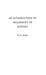 An Introduction To Philosophy Of History