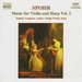 Louis Spohr - MUSIC FOR VIOLIN AND HARP VOL. 1