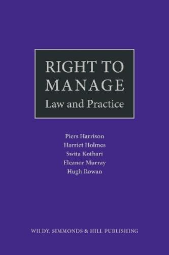 Right to Manage: Law and Practice
