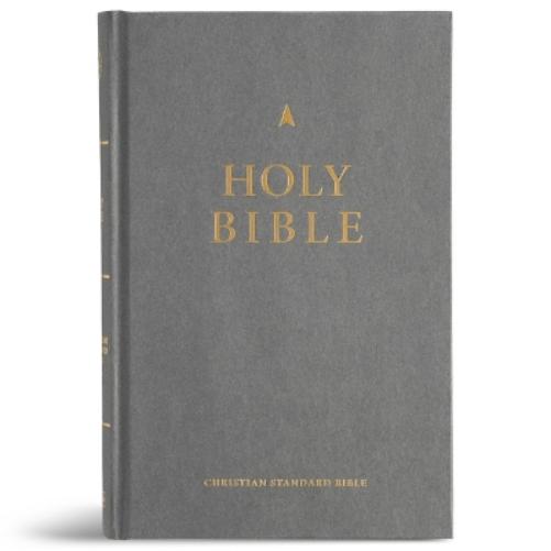 CSB Church Bible, Charcoal Hardcover