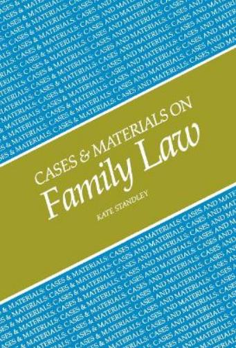 Cases and Materials on Family Law