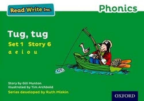 Read Write Inc. Phonics: Tug, Tug (Green Set 1 Storybook 6)