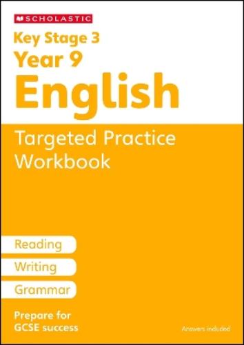 KS3 Year 9 English Targeted Practice Workbook with answers.