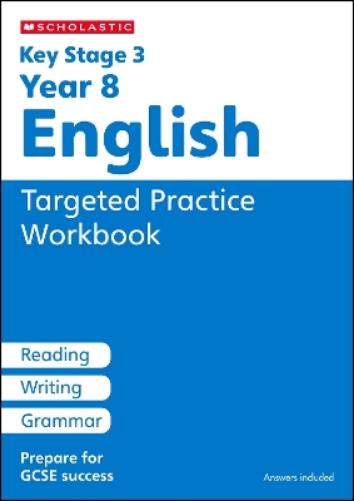 KS3 Year 8 English Targeted Practice Workbook with answers.