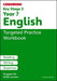 KS3 Year 7 English Targeted Practice Workbook with answers.