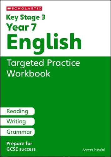 KS3 Year 7 English Targeted Practice Workbook with answers.