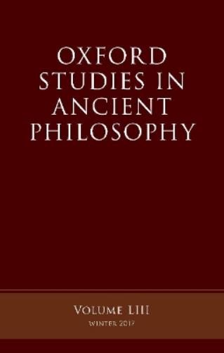 Oxford Studies in Ancient Philosophy, Volume 53