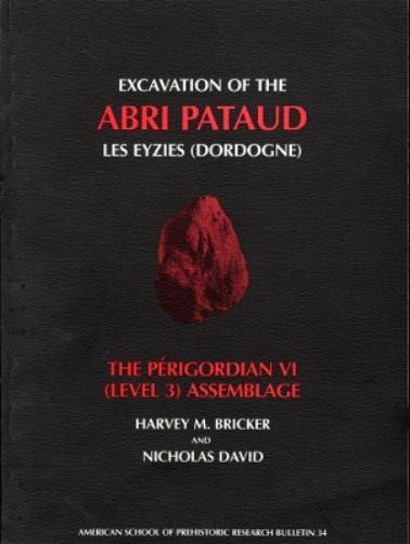 Excavation of the Abri Pataud, Les Eyzies (Dordogne)